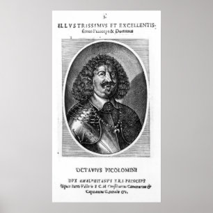 Prinz Octavio Piccolomini Poster