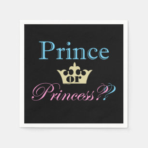 Prinz oder Prinzessin? Serviette