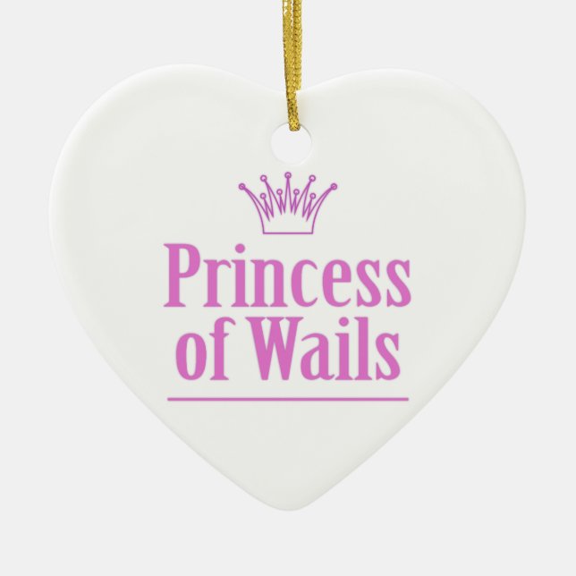 Prinz of Wails / Prinzessin von Wails v2 Keramikornament (Vorne)
