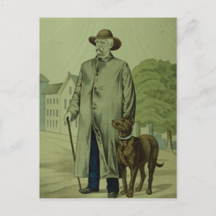 Prinz Otto von Bismarck in Friedrichsruh Postkarte