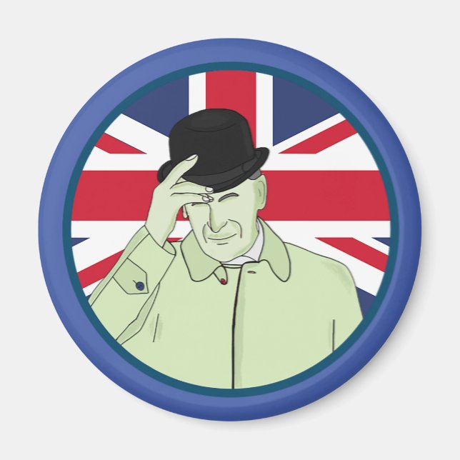 Prinz Philip Duke von Edinburgh Magnet (Vorne)