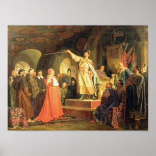 Prinz Roman von Halych-Volhynia Poster