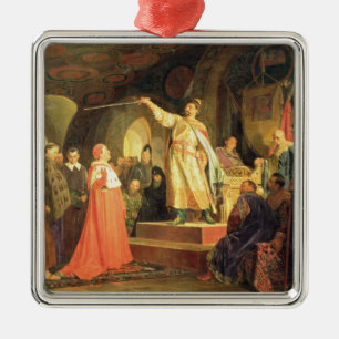 Prinz Roman von Halych-Volhynia Silbernes Ornament