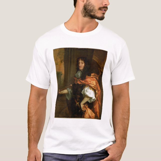 Prinz Rupert (1619-82), c.1666-71 (Öl auf T-Shirt (Vorderseite)