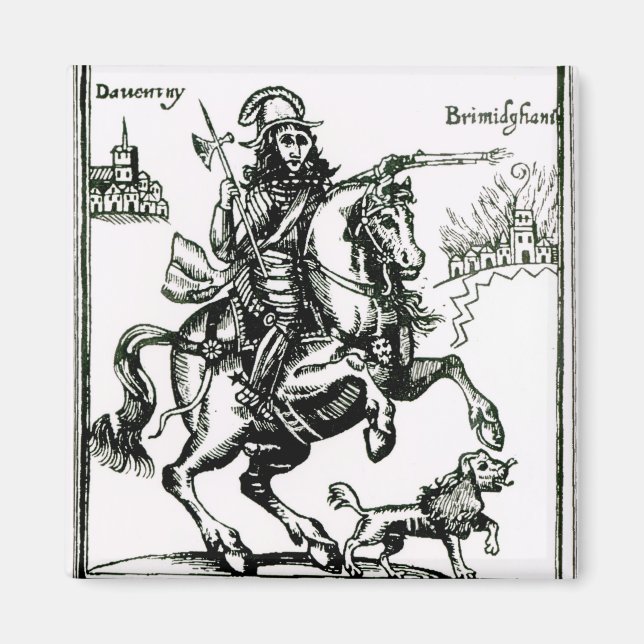 Prinz Rupert auf Horseback Magnet (Vorne)