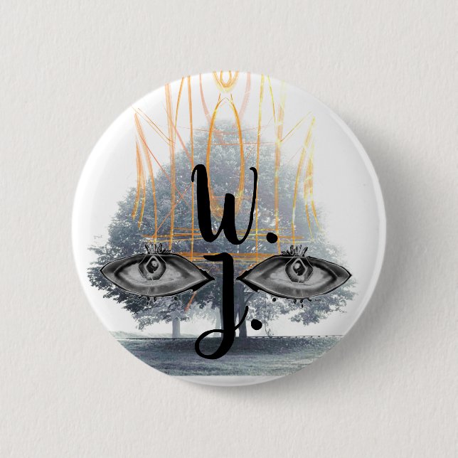 Prinz von Madness Royal Monochrome Button (Vorderseite)