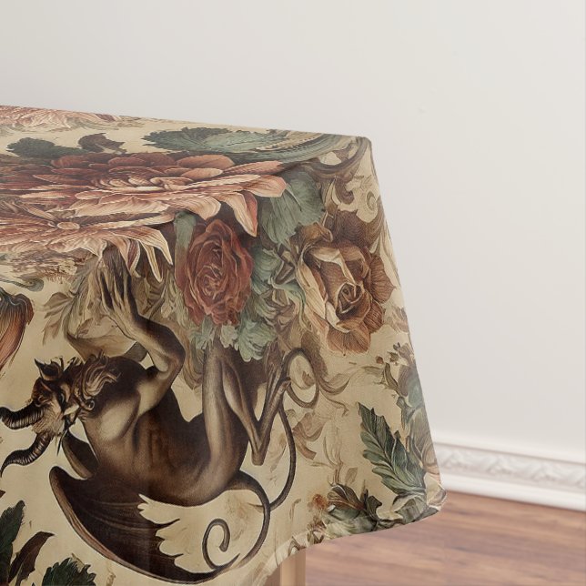 Prinz von Pranks - dunkles großes Muster Tischdecke (Beispiel)