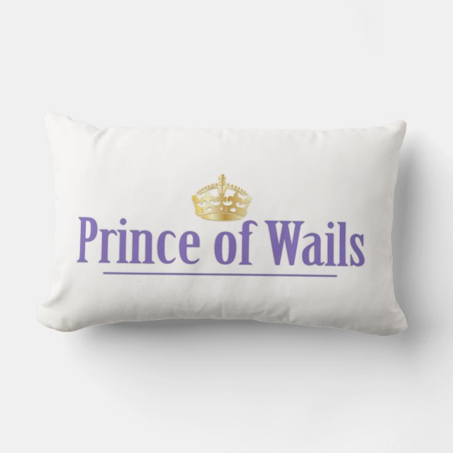 Prinz von Wails / Prinzessin von Wails Lendenkissen (Vorderseite)