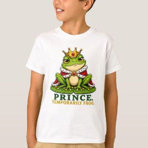 Prinz. Vorübergehend Frosch. Lustiger Froschprinz T-Shirt