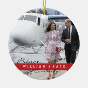 Prinz William und Catherine Keramik Ornament
