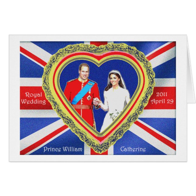 Prinz William und königliche Hochzeit Catherine (Vorderseite (Horizontal))