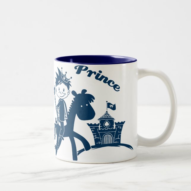 Prinz Zweifarbige Tasse (Rechts)