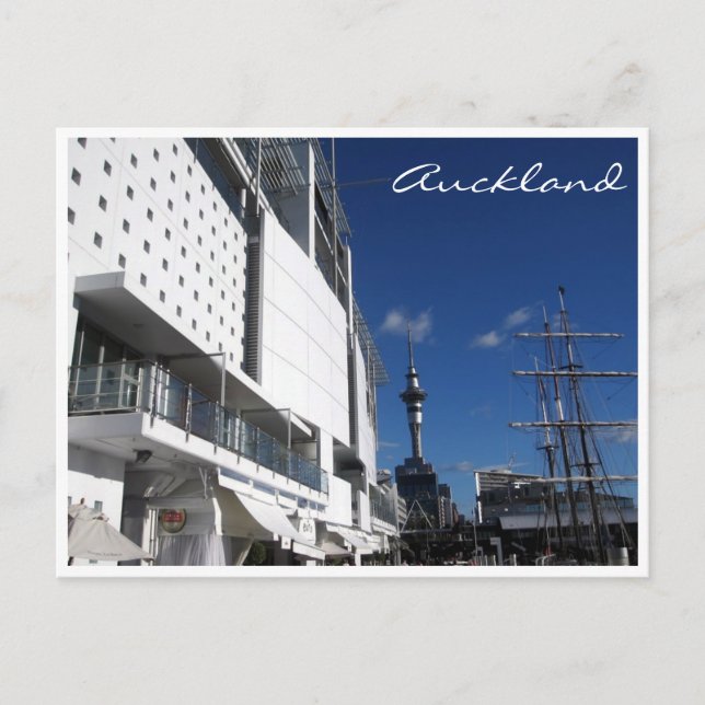 Prinzen, die Segel fahren Postkarte (Vorderseite)