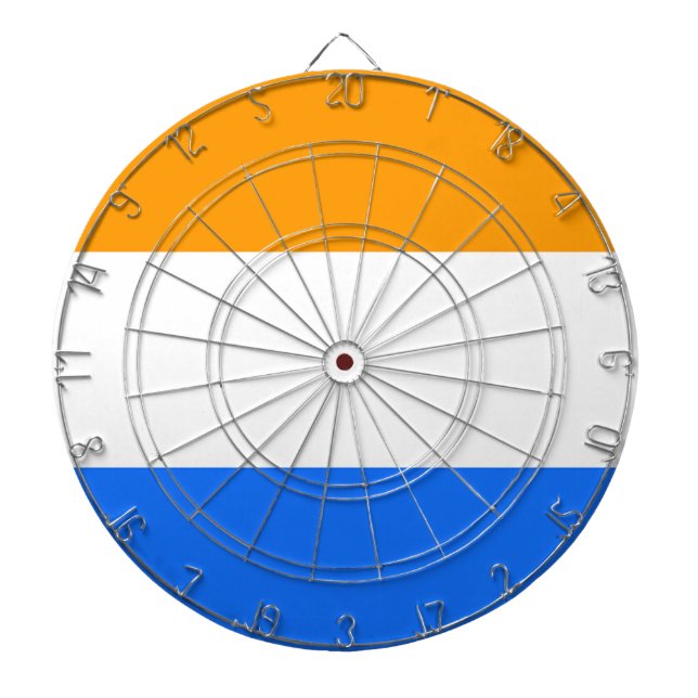 Prinzenflagge Dartscheibe (vorne)