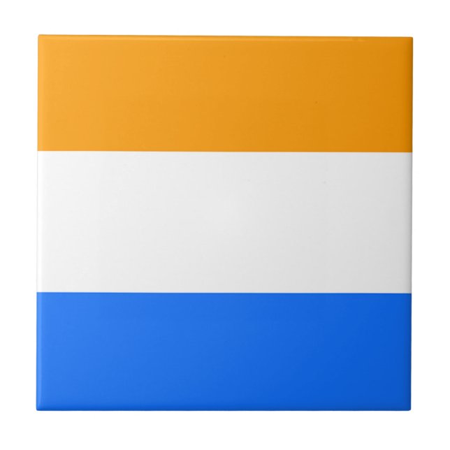 Prinzenflagge Fliese (Vorderseite)