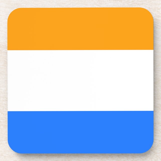 Prinzenflagge Getränkeuntersetzer (Vorderseite)