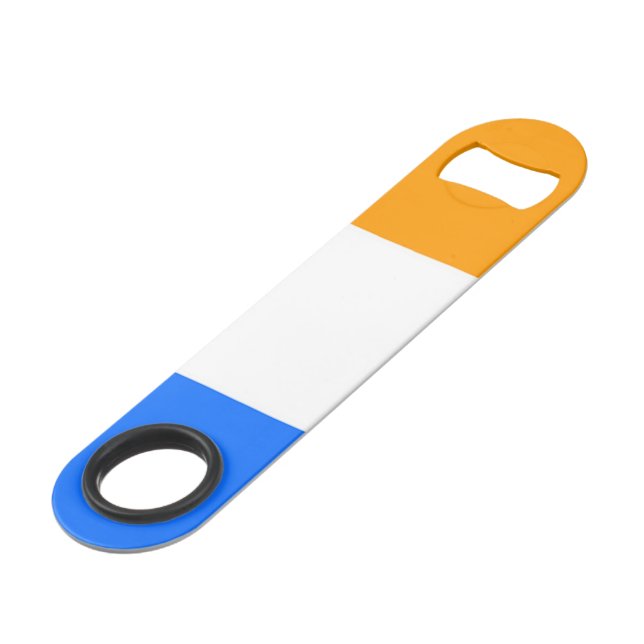 Prinzenflagge Speed Flaschenöffner (Vorderseite Schrägansicht)