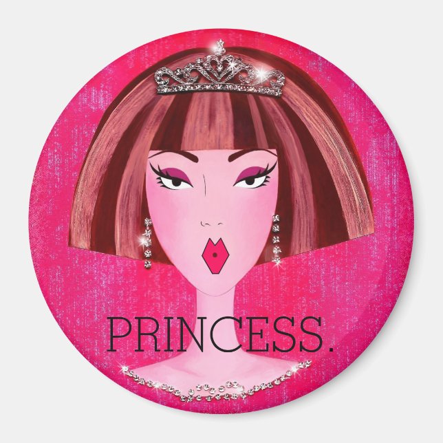 "PRINZESS." MAGNET (Vorne)