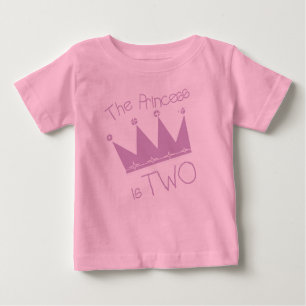 Prinzessin 2. Geburtstag Baby T-shirt