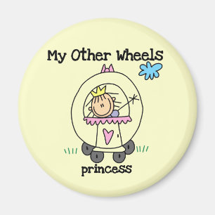 Prinzessin Andere Räder Magnet