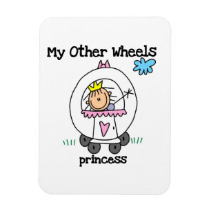 Prinzessin Andere Räder Magnet
