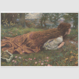 Prinzessin aus der Schule (von E.R. Hughes) Seidenpapier