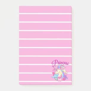 Prinzessin ausgekleidet post-it klebezettel