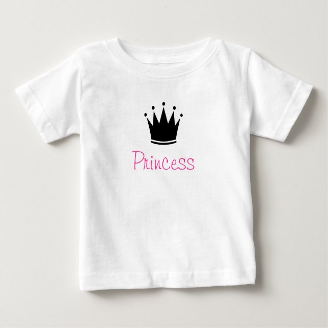 Prinzessin Baby T-shirt (Vorderseite)