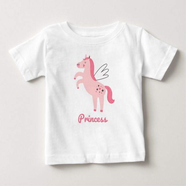Prinzessin Baby T-shirt (Vorderseite)