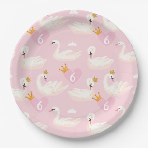 Prinzessin Birthday Party, Custom Age Pappteller
