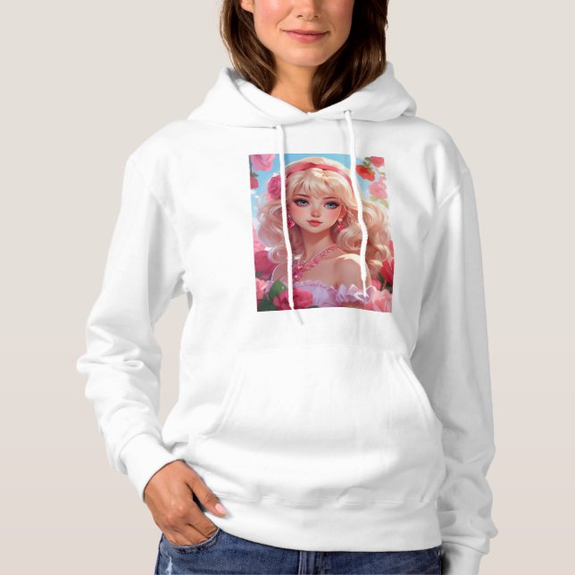 Prinzessin Blume Hoodie (Vorderseite)