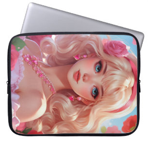 Prinzessin Blume Laptopschutzhülle