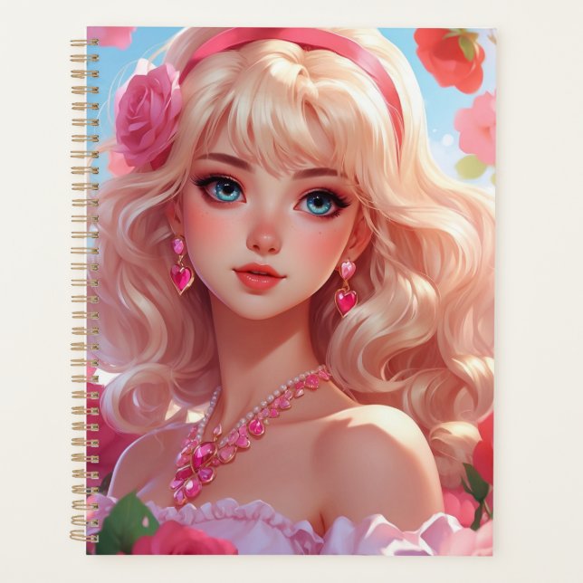 Prinzessin Blume Planer (Vorderseite)