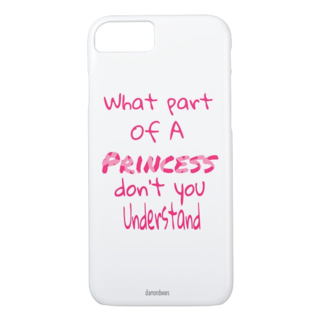 Prinzessin Case-Mate iPhone Hülle (Rückseite)