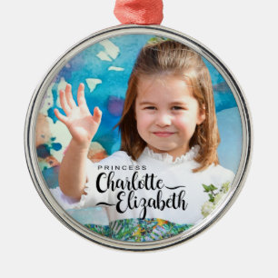 Prinzessin Charlotte Elizabeth 7. Metal Ornament