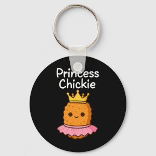 Prinzessin Chicken Nugget Süße Chickie Meme Kawaii Schlüsselanhänger