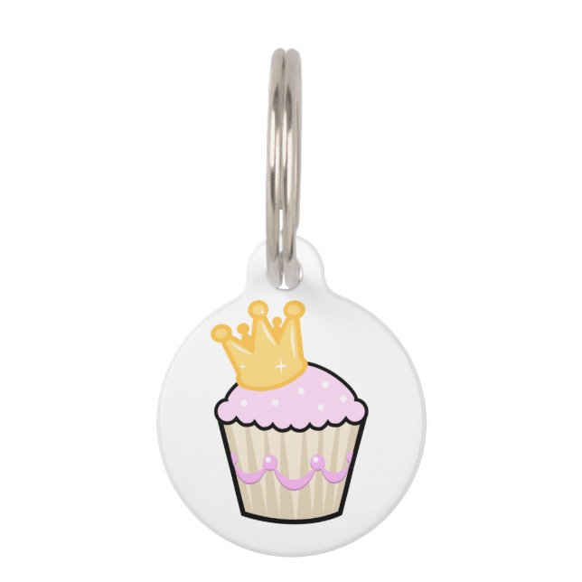 Prinzessin Cupcake Tiermarke (Vorderseite)