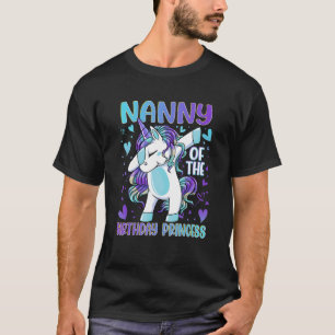 Prinzessin Dabbing Unico von der Geburtstagspartei T-Shirt