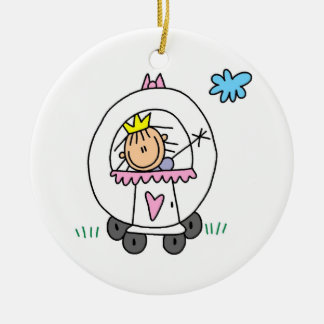Prinzessin der Beförderung Keramikornament