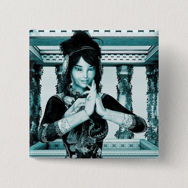 Prinzessin der China Button (Vorderseite)