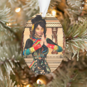 Prinzessin der China Ornament