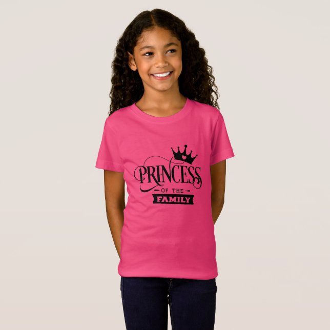 Prinzessin der Familie T-Shirt (Vorne ganz)