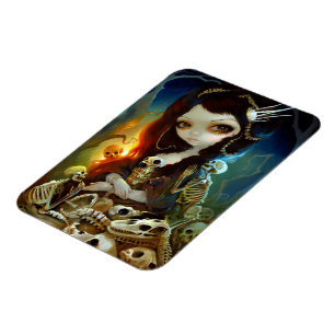 "Prinzessin der Knochen" Flexmagnet Magnet