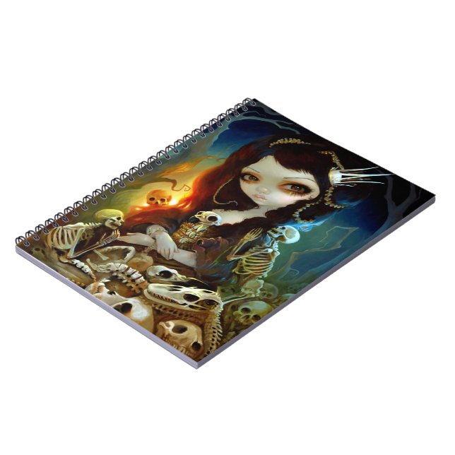 "Prinzessin der Knochen" Notizbuch Notizblock (Linke Seite)