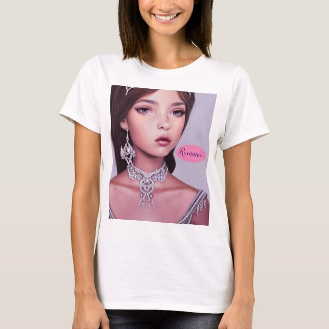 Prinzessin der Romantik T-Shirt (Vorderseite)