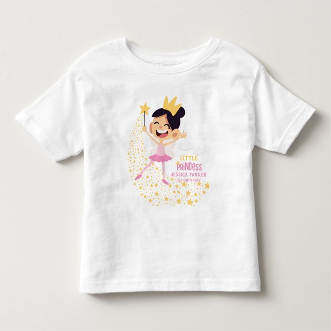 Prinzessin der Sterne, Magische Wünsche Kleinkind T-shirt (Vorderseite)