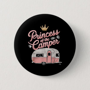 Prinzessin des Camper Wohnmobil Wohnwagen Rv eine Button