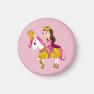 Prinzessin des niedlichen Cartoon Magnet