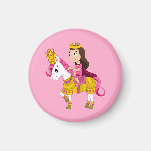 Prinzessin des niedlichen Cartoon Magnet
