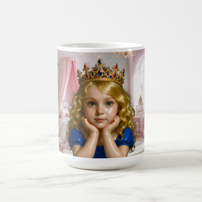 Prinzessin des Pink Palace. Kaffeetasse (Mittel)